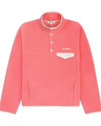 SPORTY & RICH Sweatshirt mit Logo-Stickerei Rosa