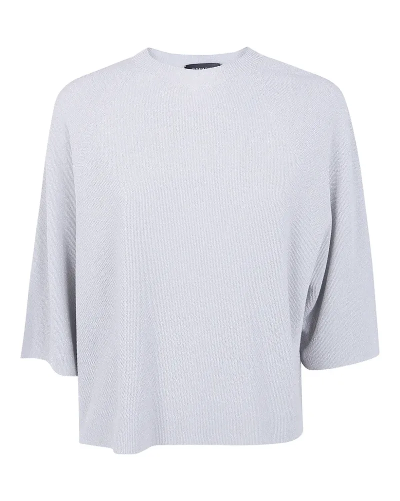 Fabiana Filippi Legeres Strickoberteil - Grau Grau