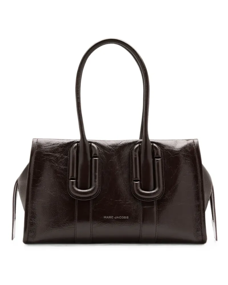 Marc Jacobs Babe City tote in crinkle leather - Braun Braun