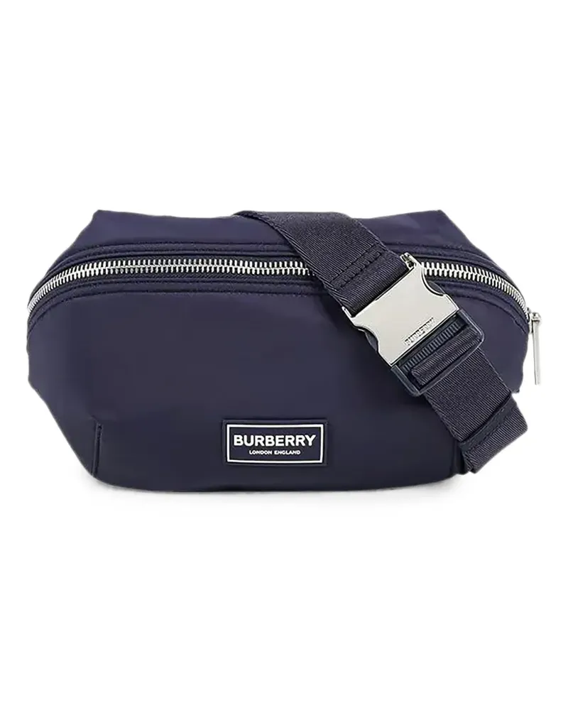 Burberry Talbot logo-patch belt bag - Blau Blau