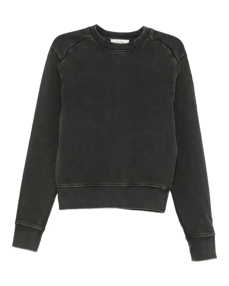 Entire Studios Ausgeblichener Pullover - Schwarz Schwarz