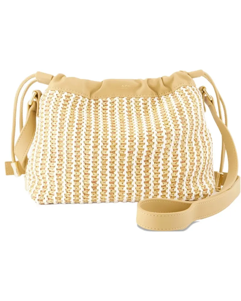 A.P.C. Mini Ninon Umhängetasche - Nude Nude