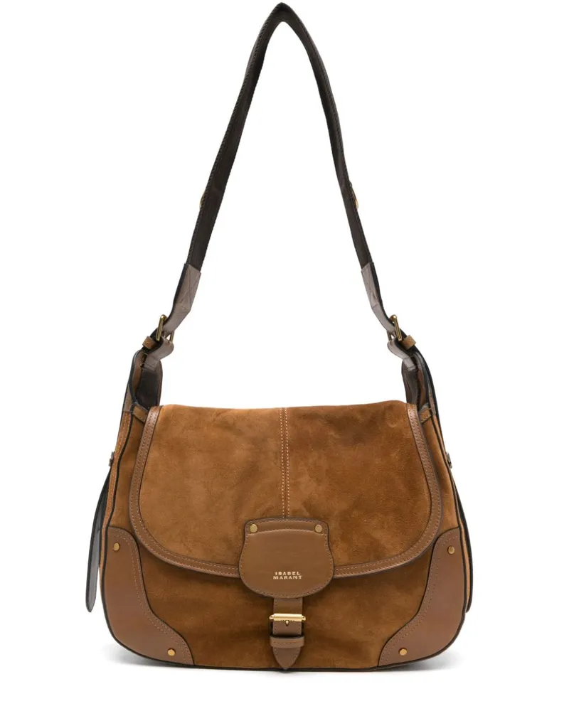 Isabel Marant Sierra Schultertasche - Braun Braun