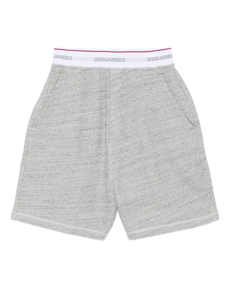 Dsquared2 logo waistband shorts - Grau Grau