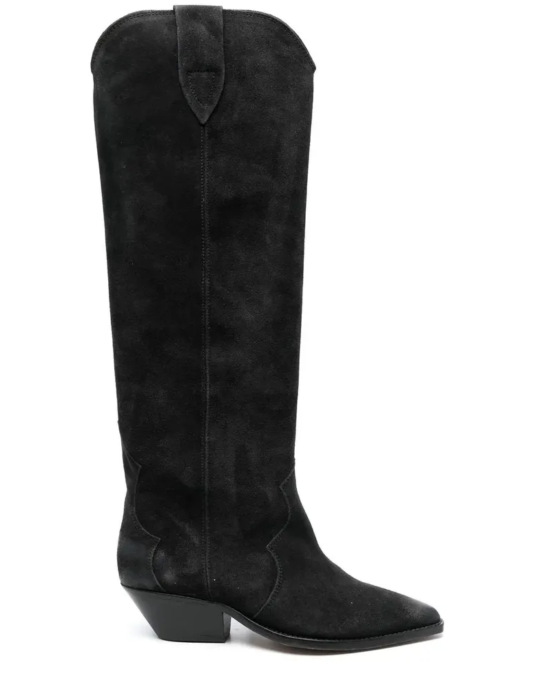 Isabel Marant Denvee Stiefel - Schwarz Schwarz