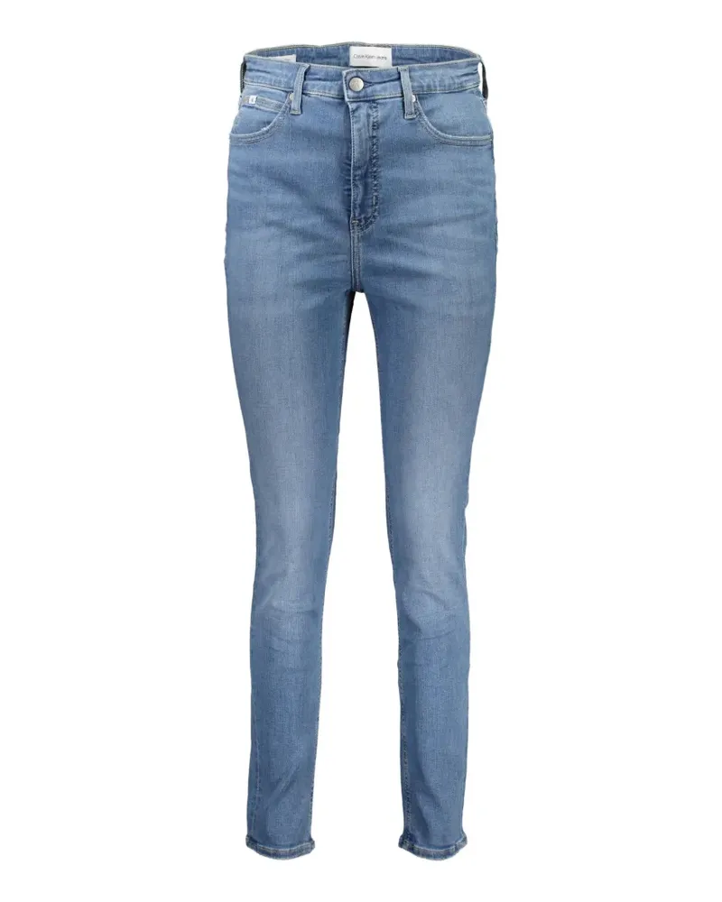 Calvin Klein high-rise skinny jeans - Blau Blau