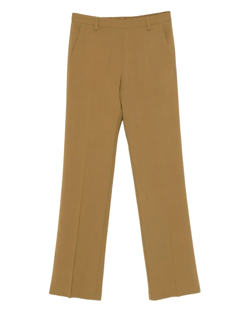 forte_forte Hose mit geradem Bein - Braun Braun