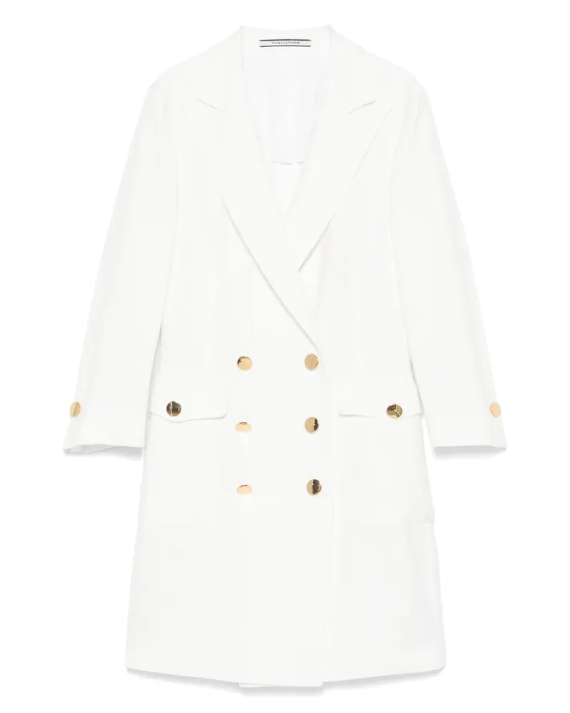 Tagliatore Klassische Cabanjacke - Weiß Weiß