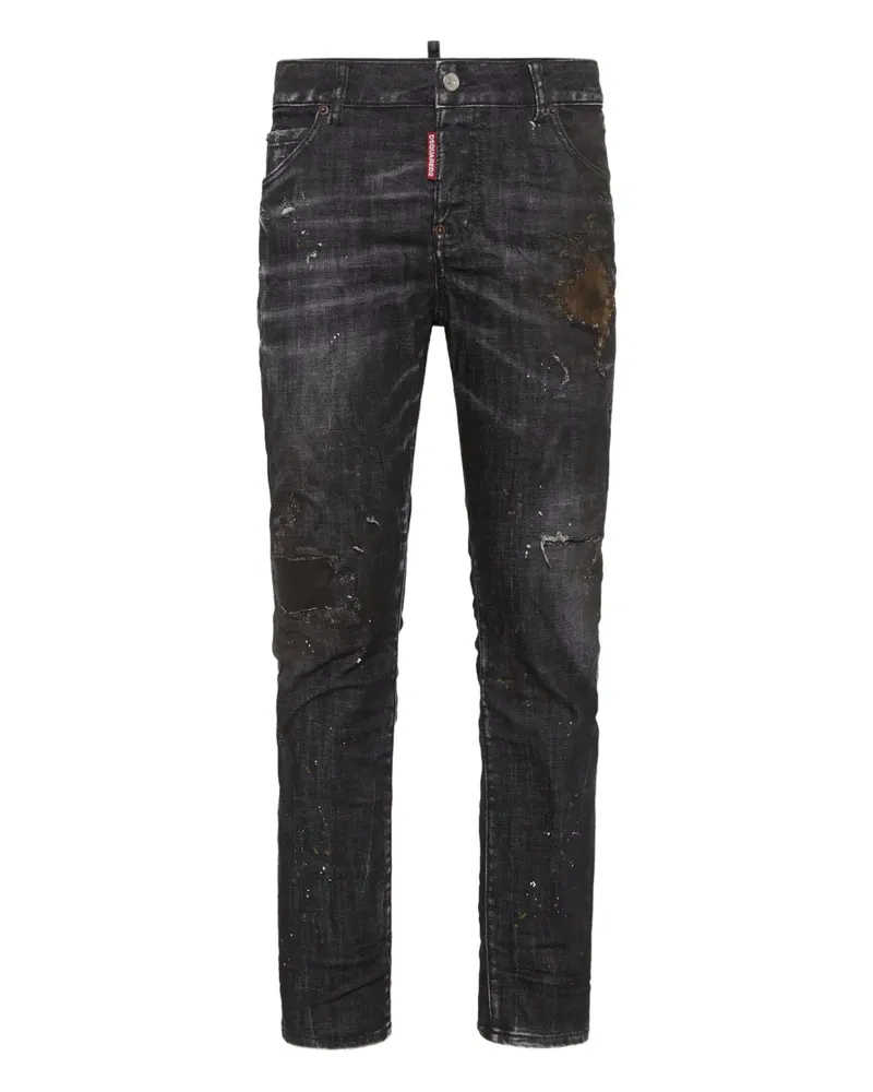 Dsquared2 Nirvana Jeans - Schwarz Schwarz