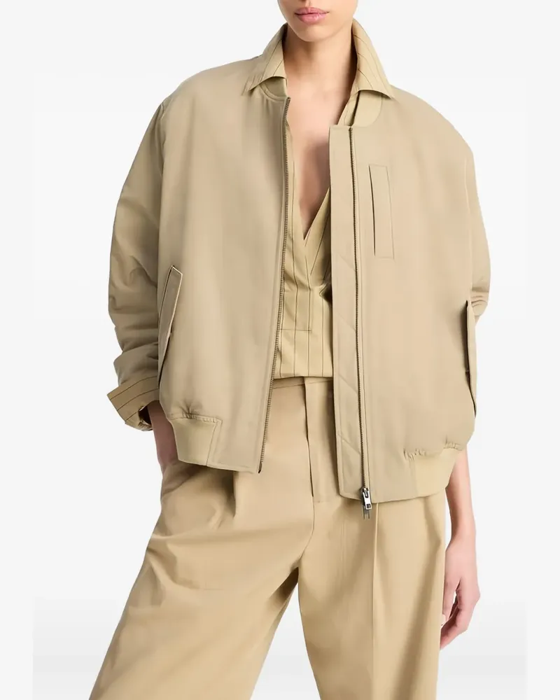 Vince Klassische Bomberjacke - Nude Nude