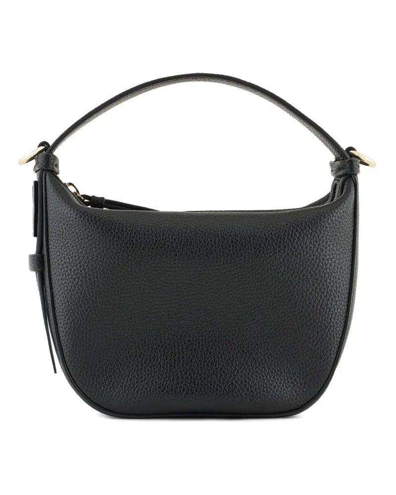 Armani Exchange Schultertasche aus Faux-Leder - Schwarz Schwarz