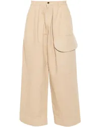 J.W.Anderson Cargohose mit Oversized-Tasche Nude