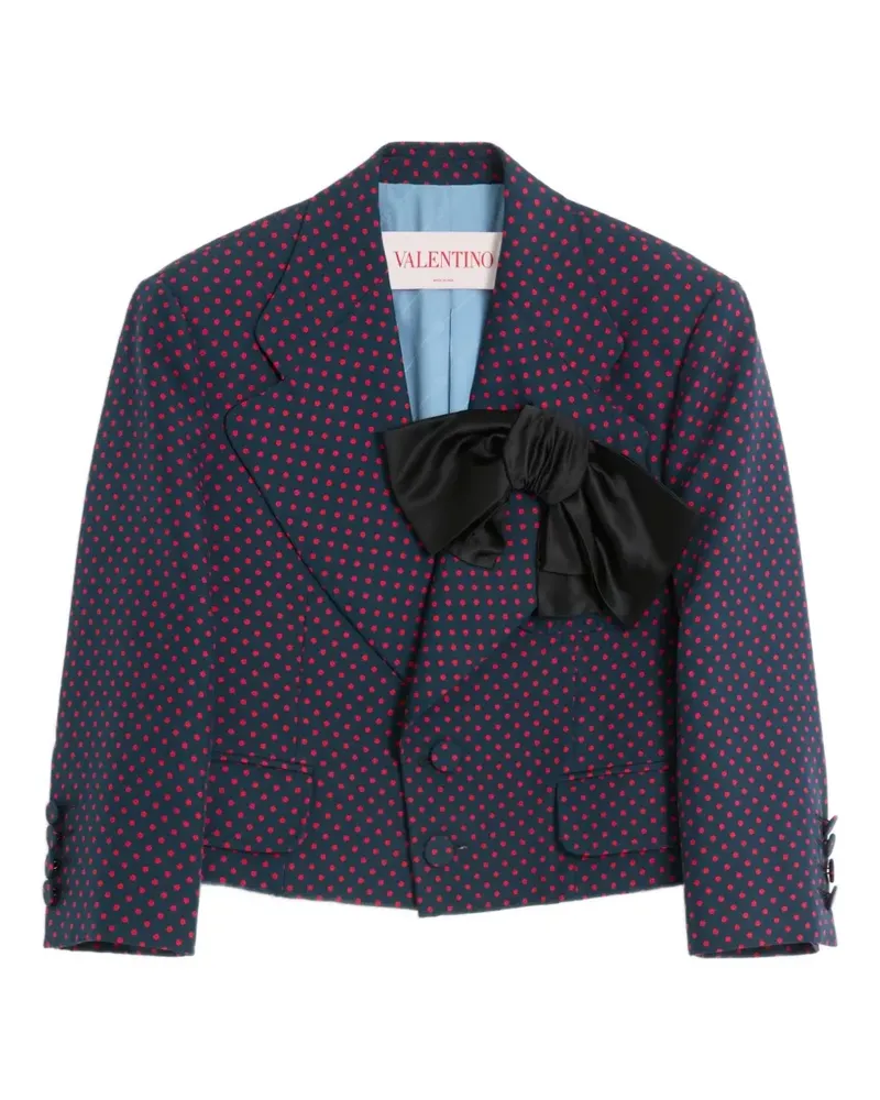 Valentino Garavani Blazer mit Plusdepois-Print - Blau Blau