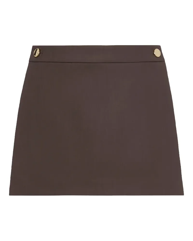 SPORTMAX Shorts mit Knöpfen - Braun Braun