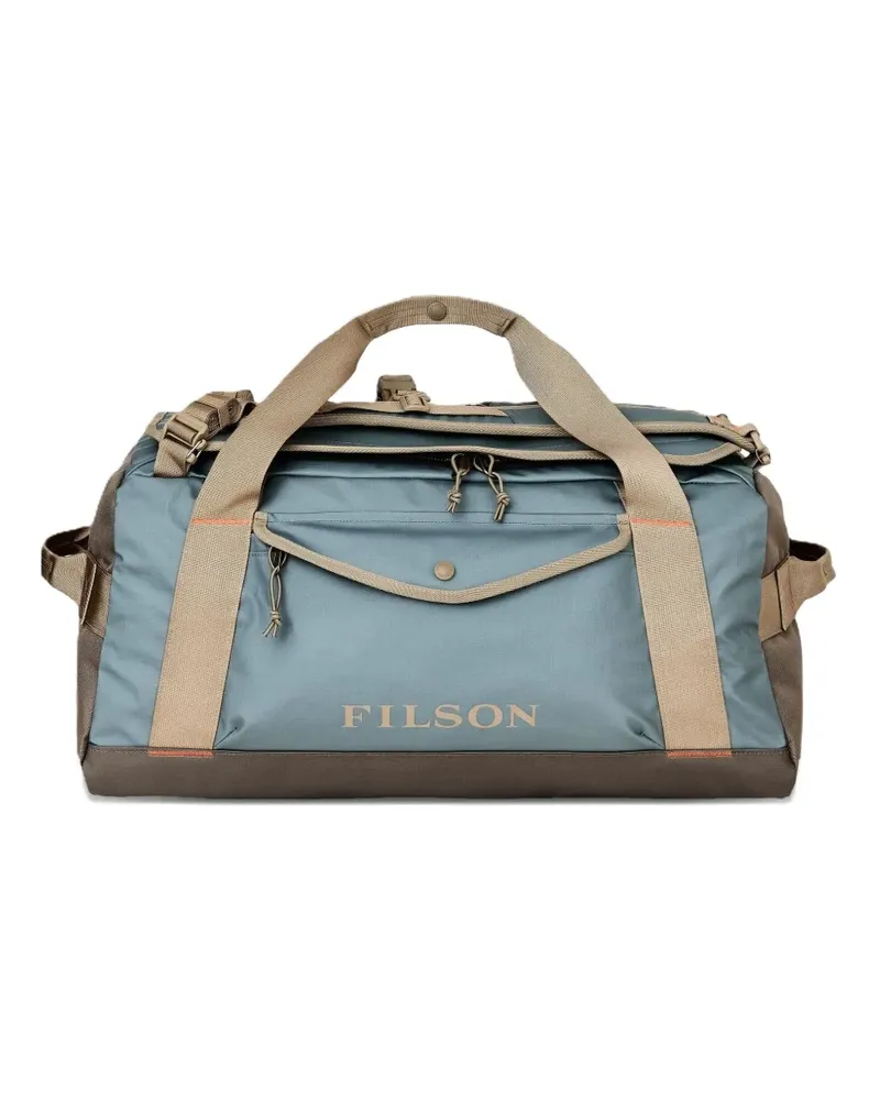 Filson Rucksack mit Logo-Print - Blau Blau