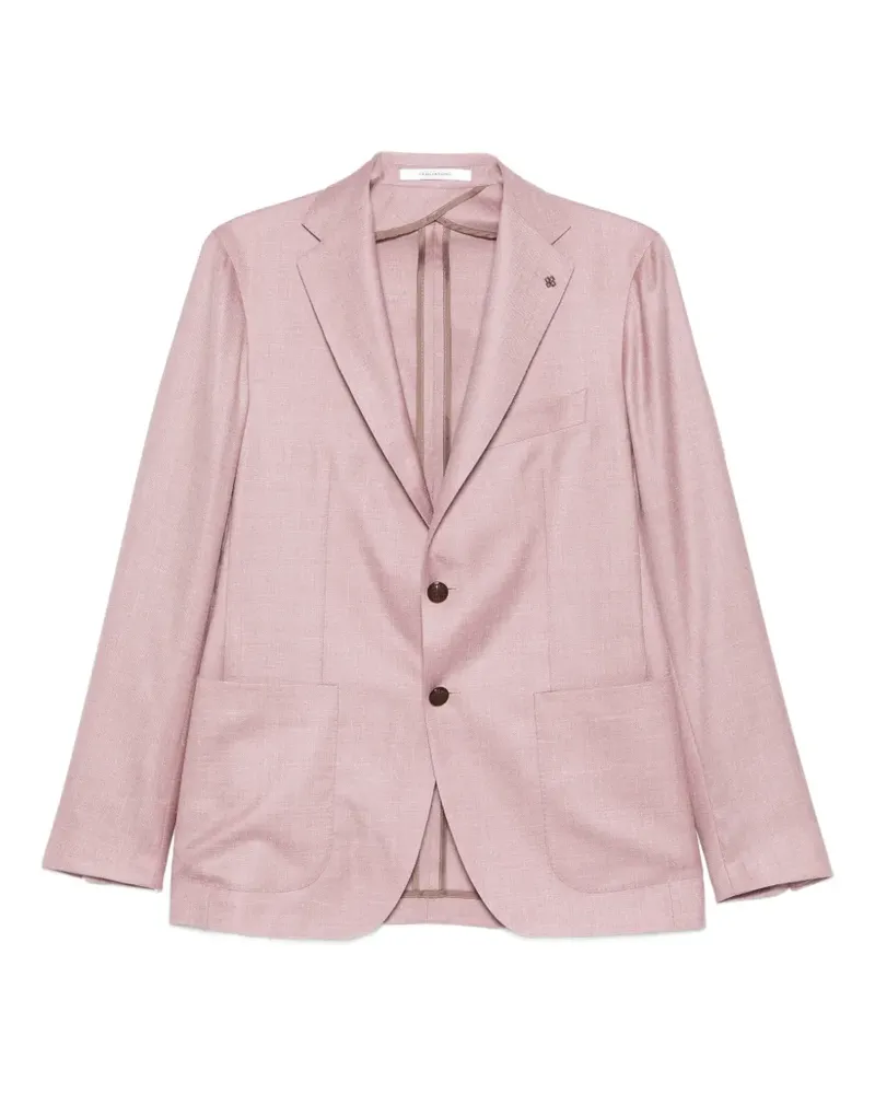Tagliatore Sakko mit aufgesetzten Tasche - Rosa Rosa