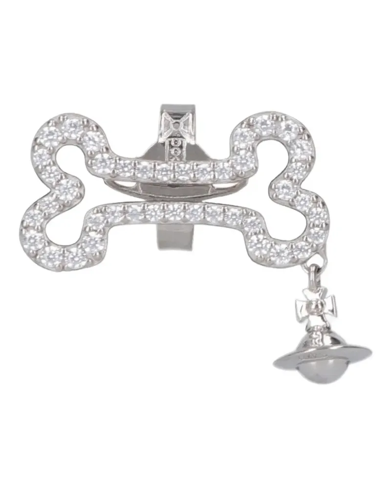 Vivienne Westwood Ohrringe mit Orb-Anhänger - Silber Silber
