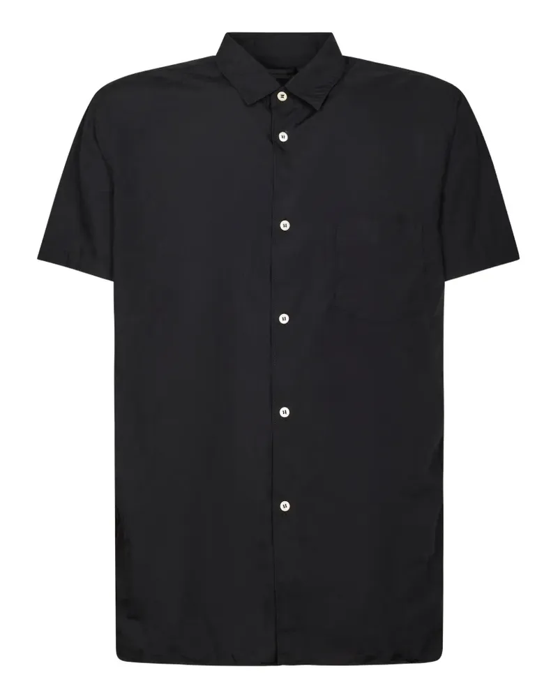 Comme des Garçons Hemd mit Brusttasche - Schwarz Schwarz