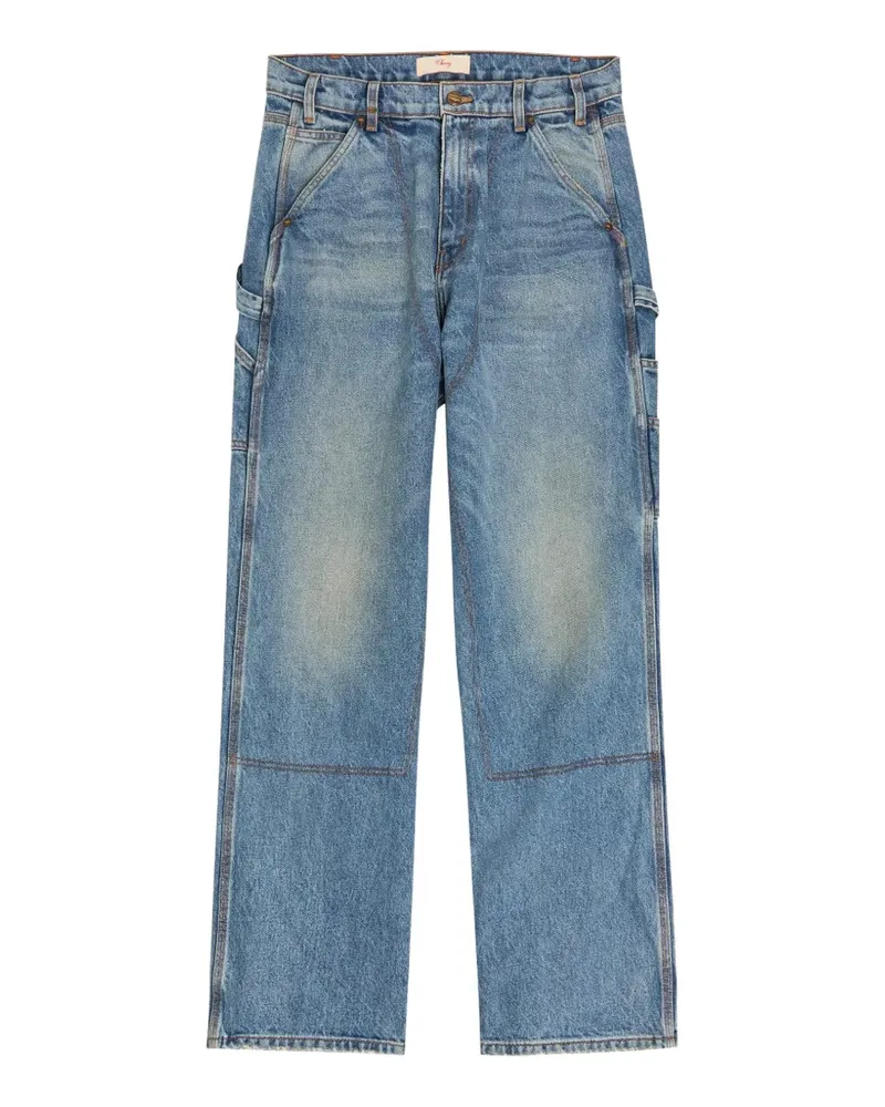 CHERRY LA Jeans mit Einsätzen - Blau Blau