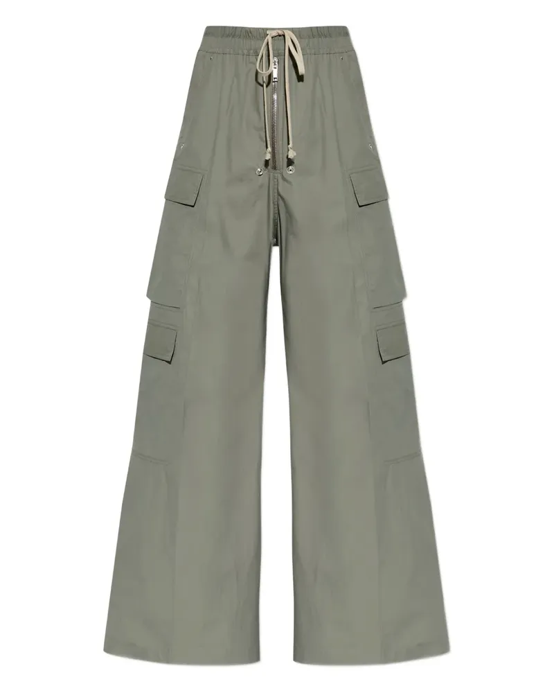 Rick Owens cargo drawstring trousers - Grau Grau