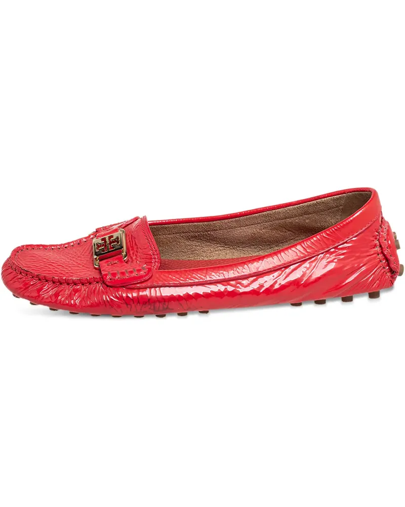 Tory Burch Pre-owned Loafer aus Lackleder - Rot Rot