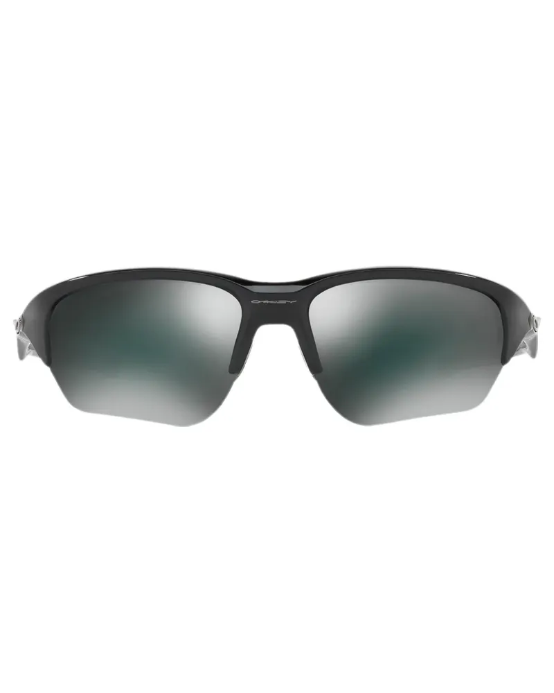 Oakley Eckige Sonnenbrille - Schwarz Schwarz