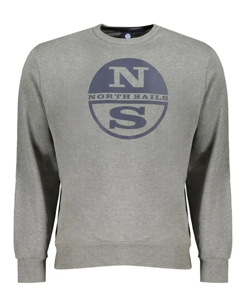 North Sails logo-print sweatshirt - Grau Grau