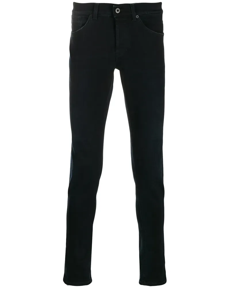 Dondup Schmale Jeans - Blau Blau