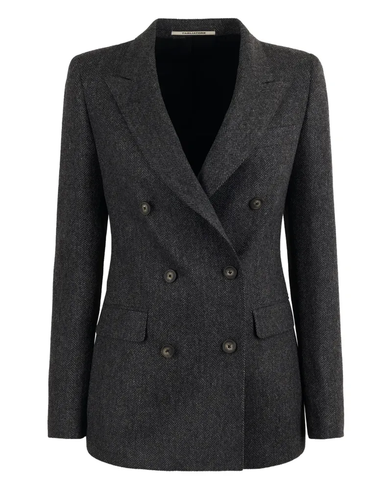 Tagliatore double-breasted jacket - Grau Grau
