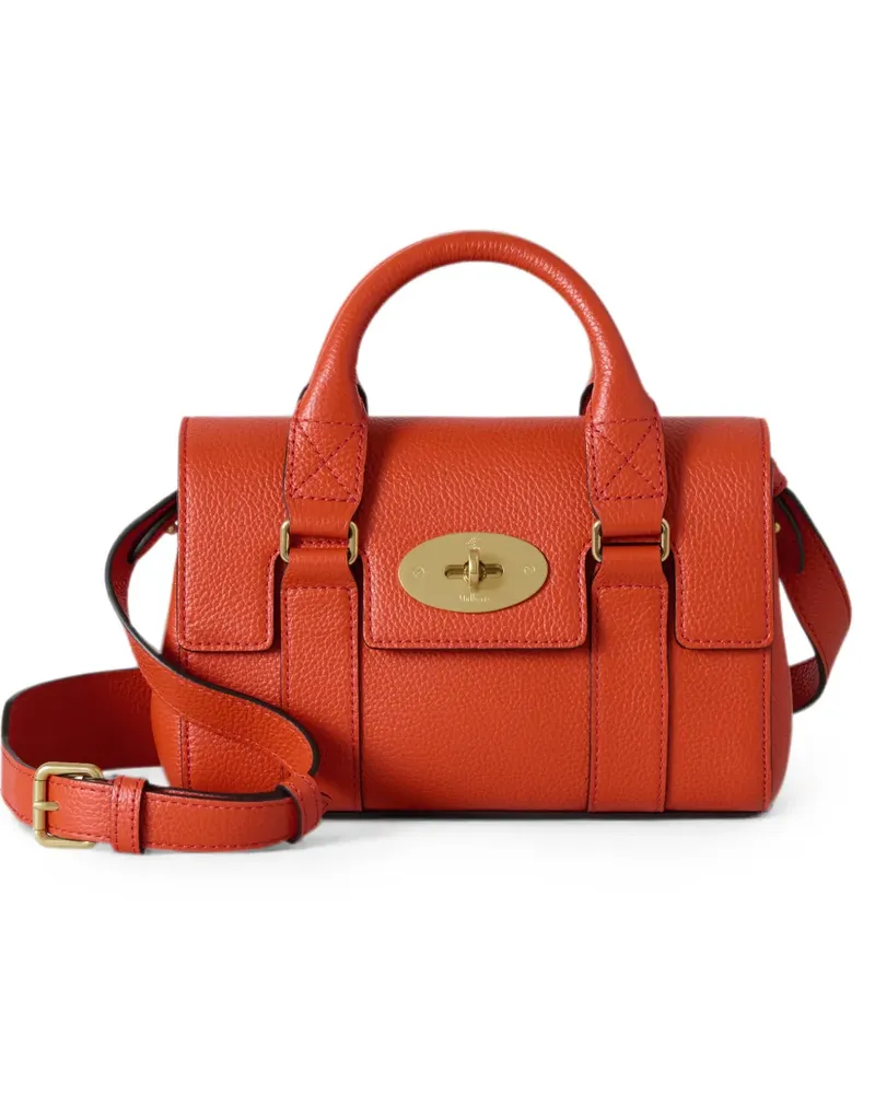 Mulberry Bayswater leather mini bag - Orange Orange