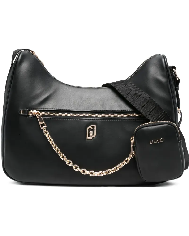 Liu Jo Umhängetasche mit Kette - Schwarz Schwarz