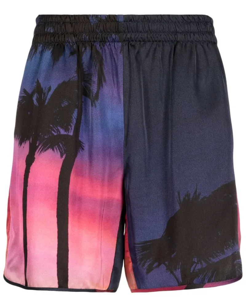 Blue Sky Inn Shorts mit grafischem Print - Blau Blau