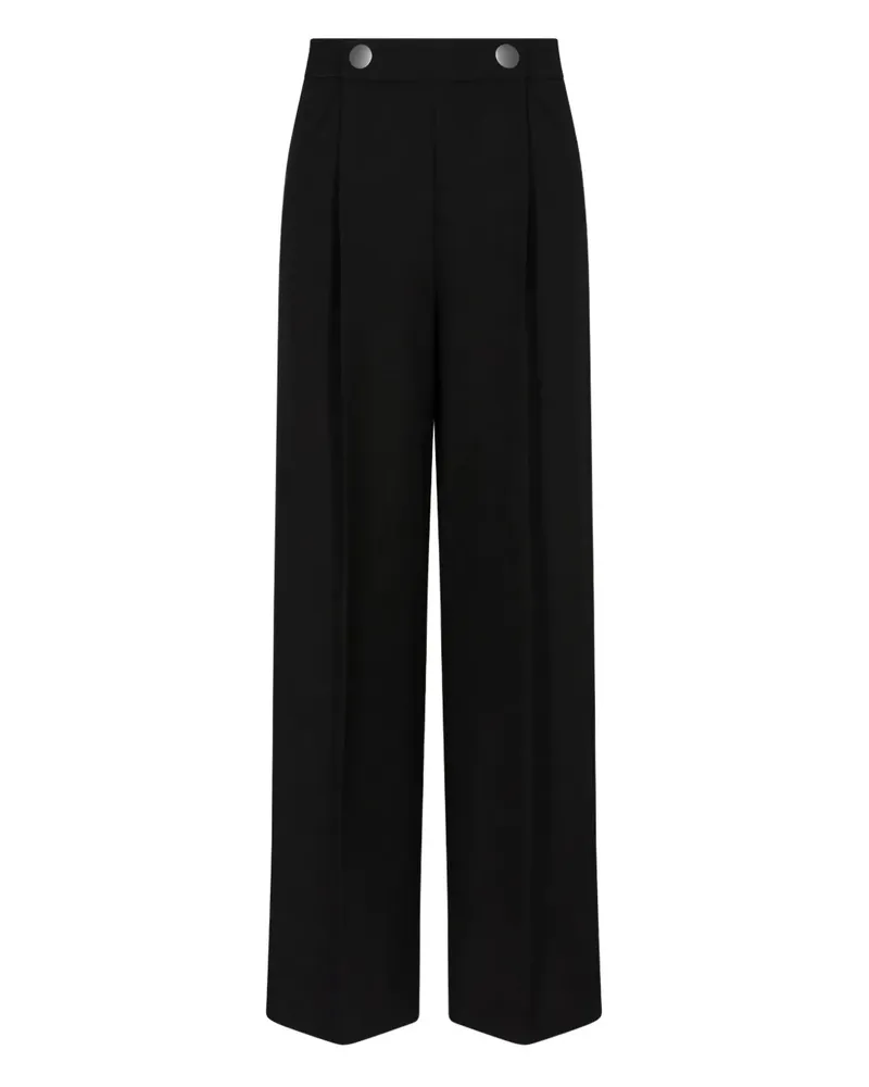 Giorgio Armani Klassische Hose mit Knöpfen - Schwarz Schwarz