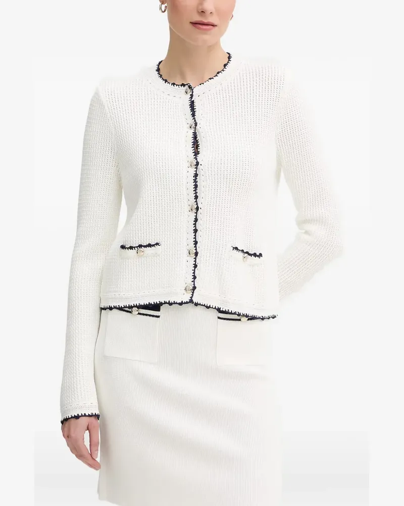 JOOP! Kumma cardigan - Weiß Weiß