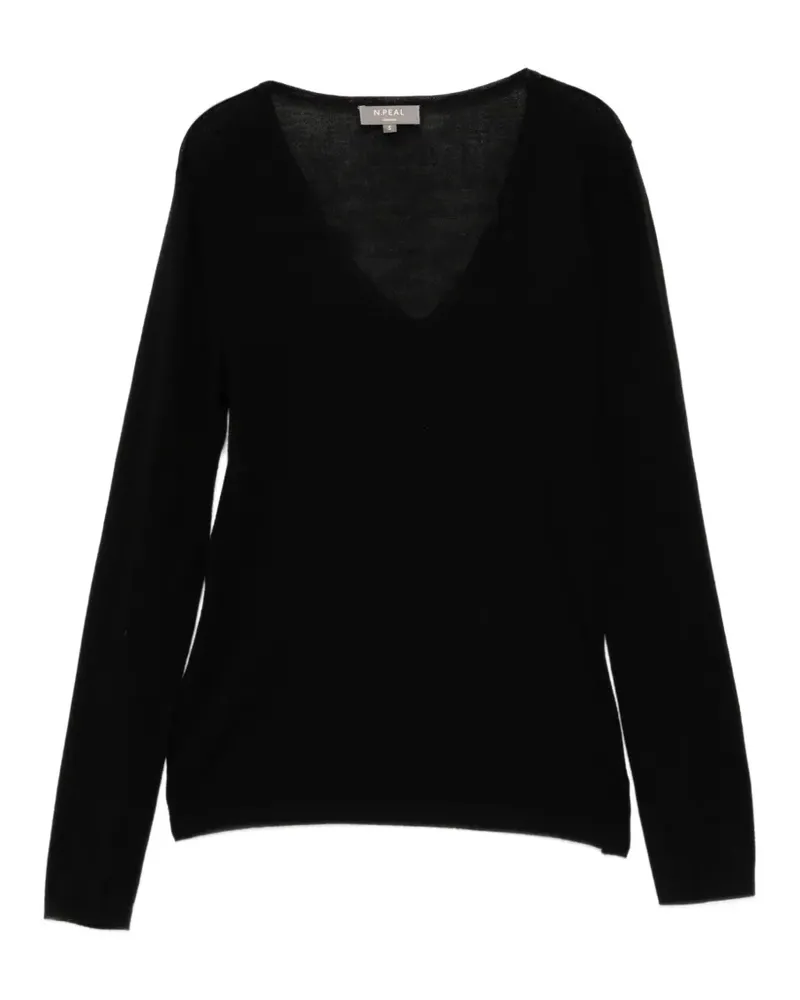 N.Peal Imogen T-Shirt - Schwarz Schwarz