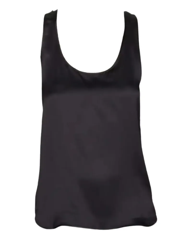 WARDROBE.NYC scoop-neck top - Schwarz Schwarz