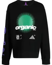 OAMC Sweatshirt mit grafischem Print Schwarz