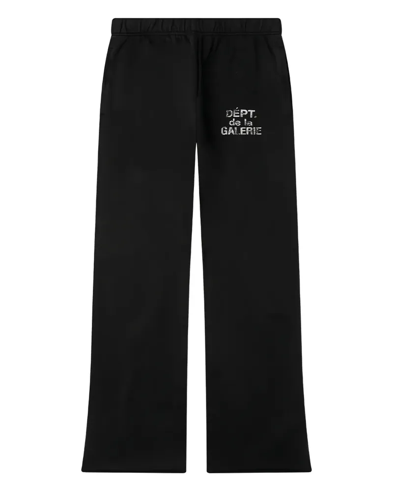 GALLERY DEPT. Jogginghose mit Logo-Print - Schwarz Schwarz