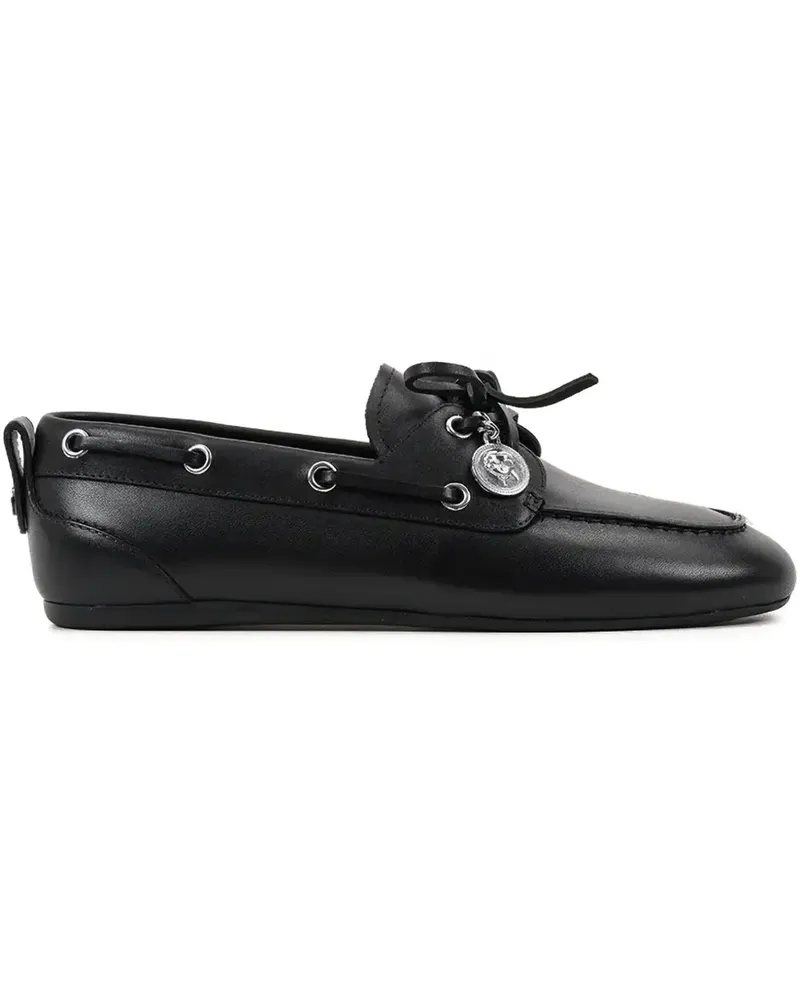 Karl Lagerfeld Segelschuhe mit Schnürung - Schwarz Schwarz
