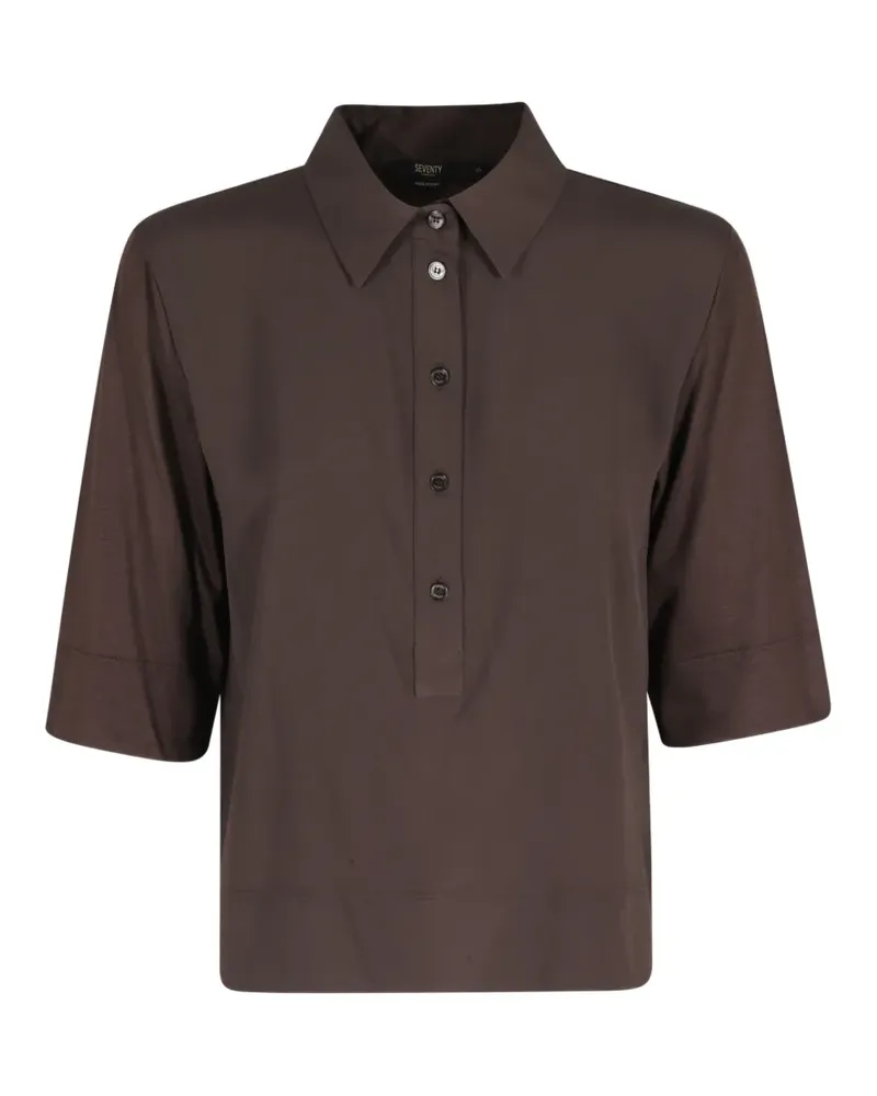 Seventy buttoned polo shirt - Braun Braun