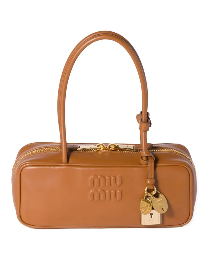 Miu Miu Beau Tasche - Braun Braun