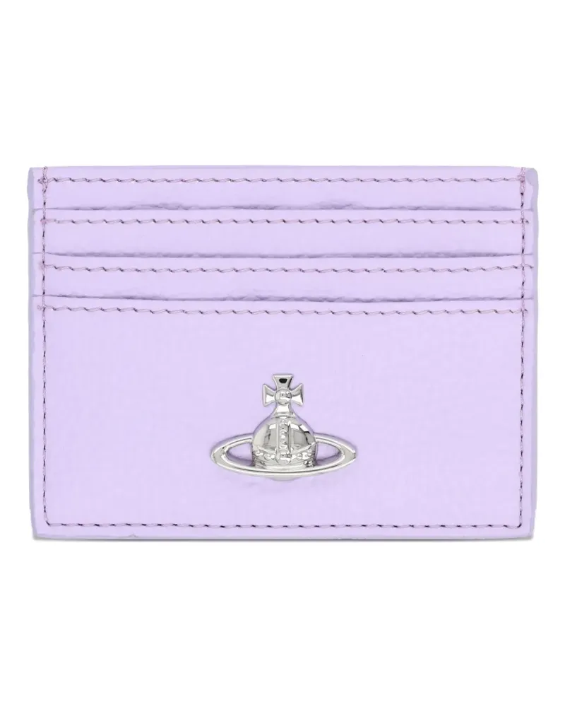 Vivienne Westwood orb detail card holder - Violett Violett