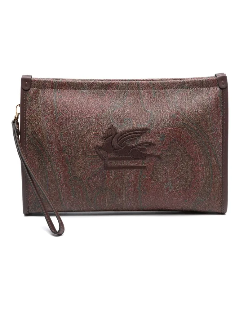 Etro Essential Clutch - Braun Braun