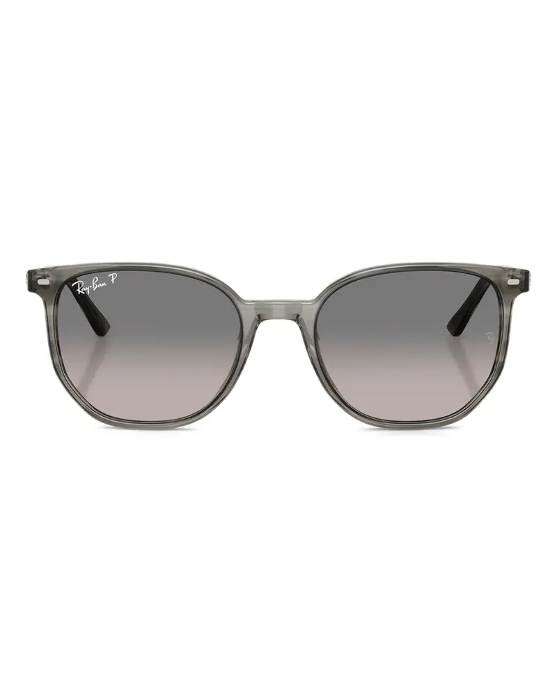 Ray Ban Elliot round-frame sunglasses - Grau Grau