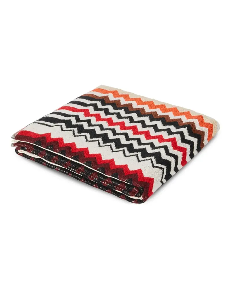 Missoni Home Best Strandtuch mit Zickzackmuster - Weiß Weiß