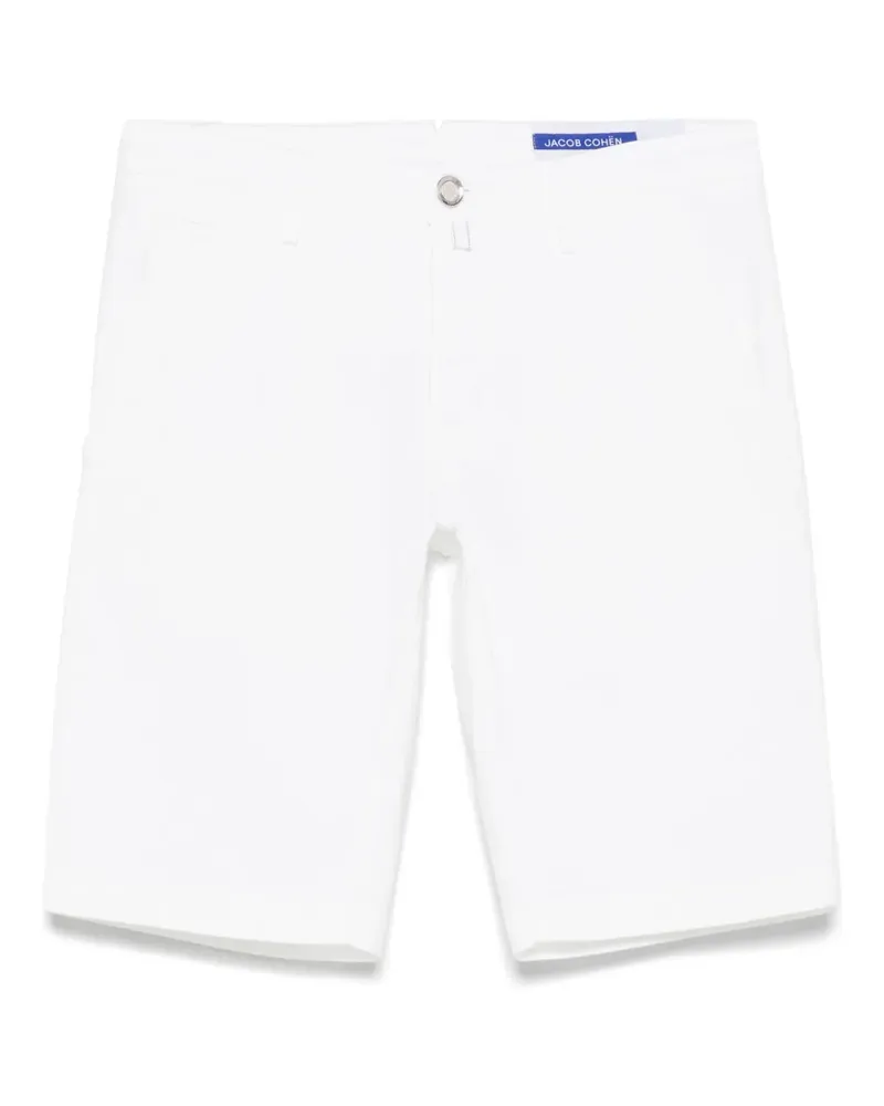 Jacob Cohën Bob Shorts - Weiß Weiß