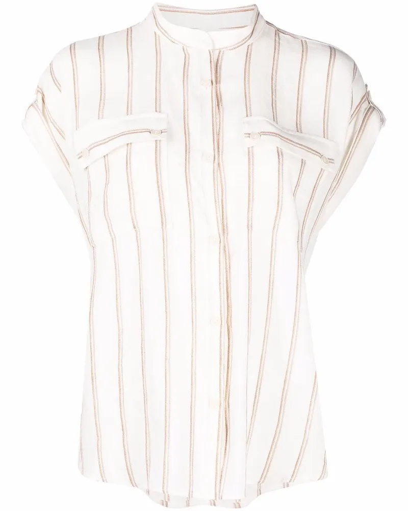Woolrich Gestreiftes Hemd - Nude Nude