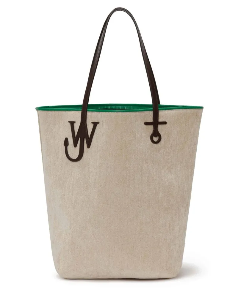 J.W.Anderson Anchor Handtasche mit Kontrastbesatz - Nude Nude