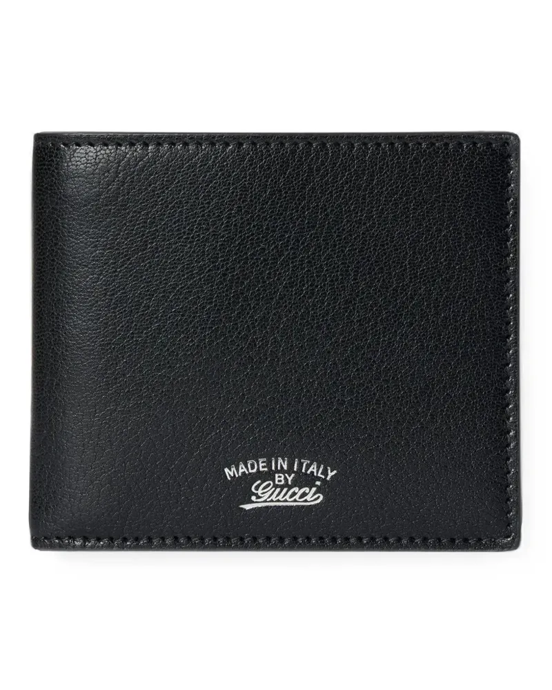Gucci Lira leather wallet - Schwarz Schwarz