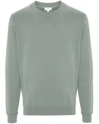 Sunspel Loopback Sweatshirt Grün